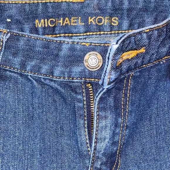 Michael Kors Straight Leg Jeans Size 2 - Picture 2 of 6